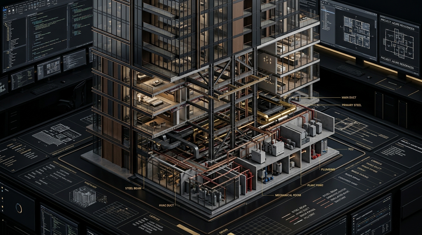 Modélisation BIM 3D Haute Précision