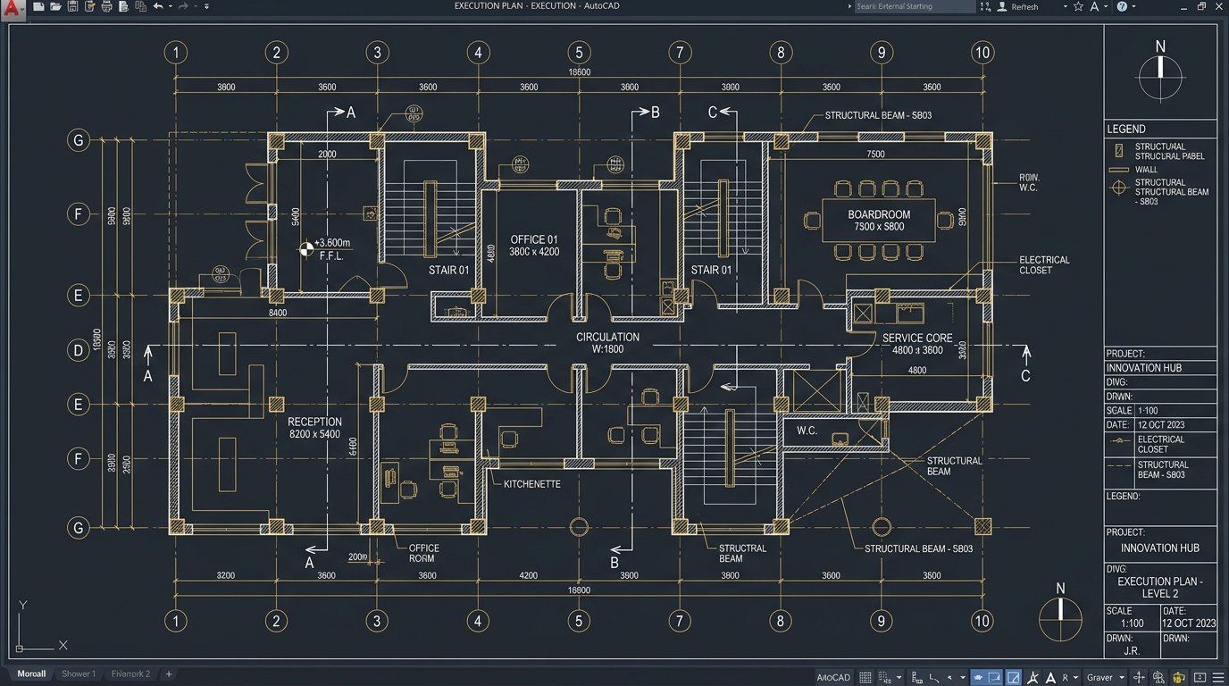 Plans d'Exécution 2D